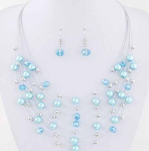 Blue Skies, A Pearl Set