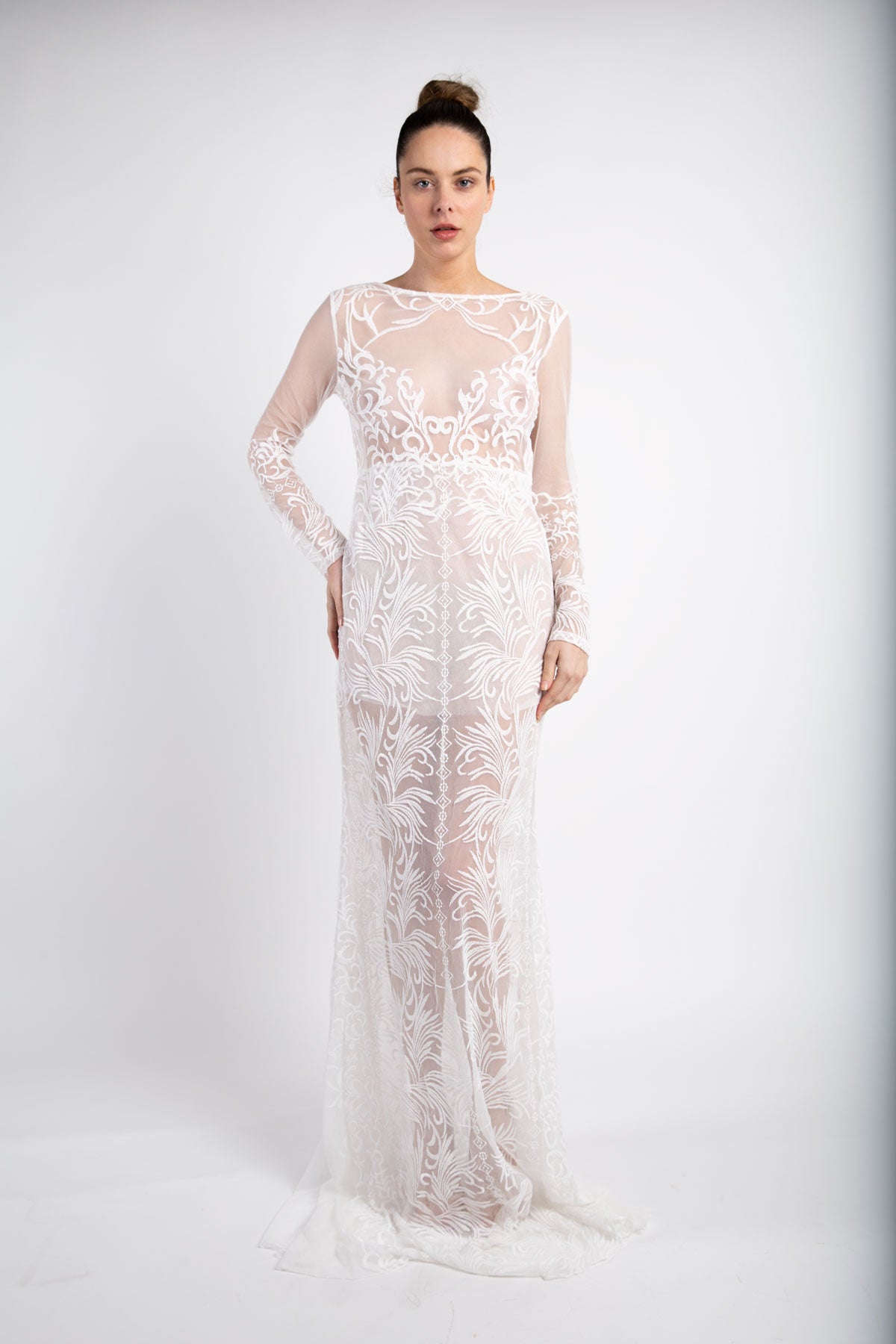 The Fioana Lee Lace Wedding Gown