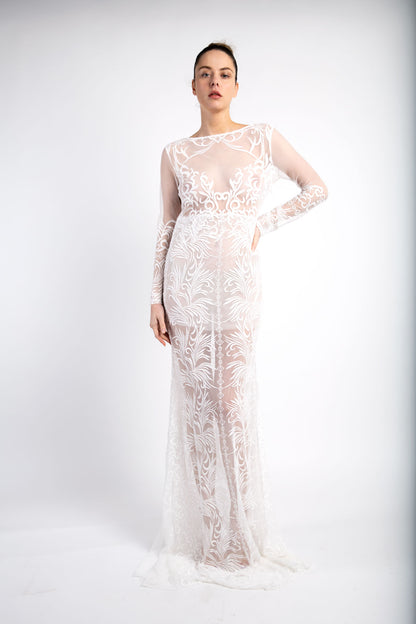 The Fioana Lee Lace Wedding Gown