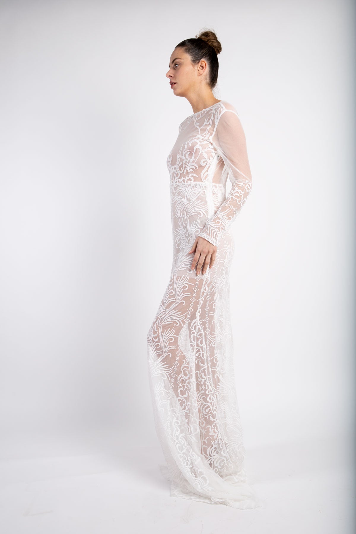 The Fioana Lee Lace Wedding Gown