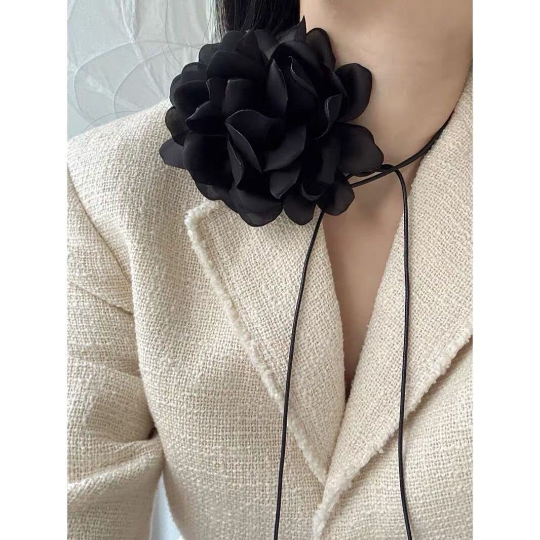 The Flower Cord Choker