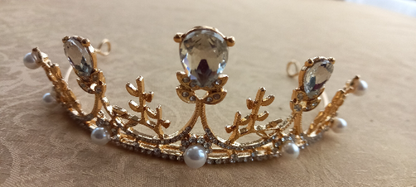 The Golden Princess Beaded Tiara