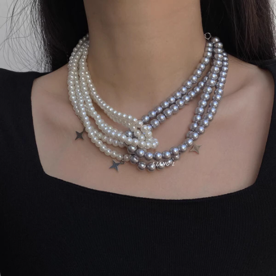 Grey Stars, A Pearl Choker