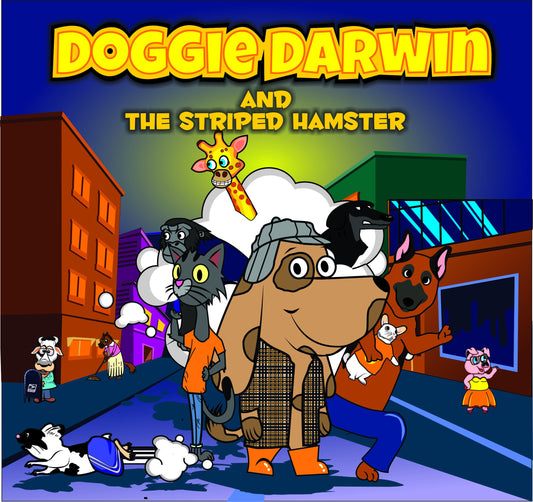 Doggie Darwin And The Striped Hamster