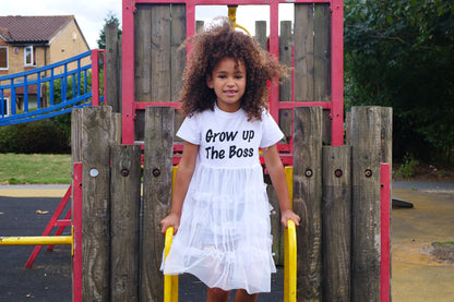 The Boss Tutu Shirt Dress