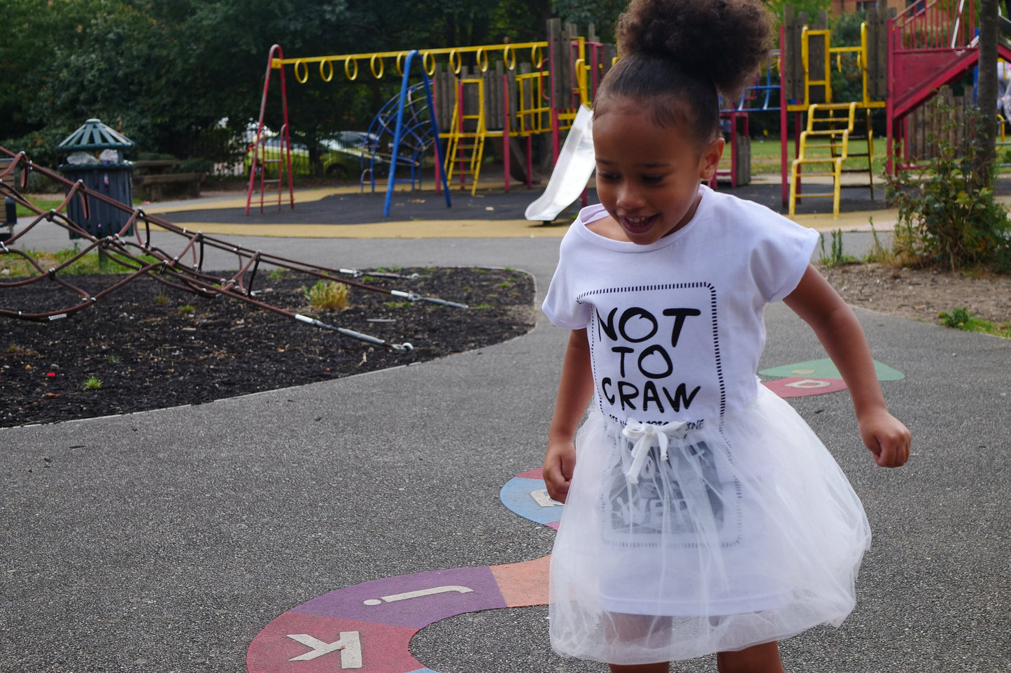 The Sienna Craw Tutu Shirt Dress