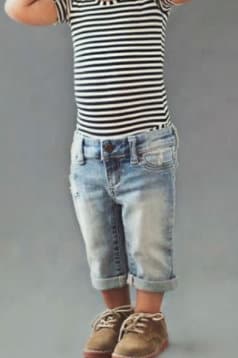 The Striped Two-Piece Skinny Jeans for Boys