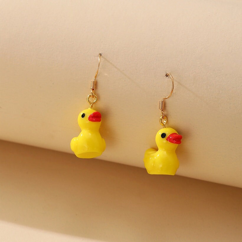 My Yellow Ducky Earrings