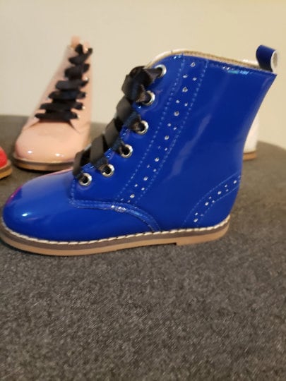 The Waterproof Martin Boot in Royal Blue