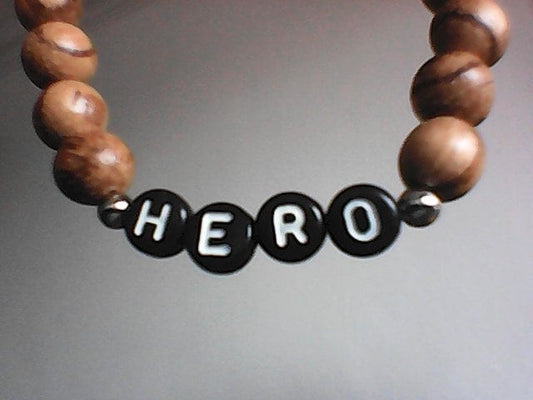 The Hero beaded bracelet