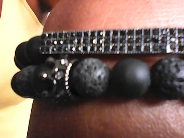 The Dramatic Black Bracelet Set