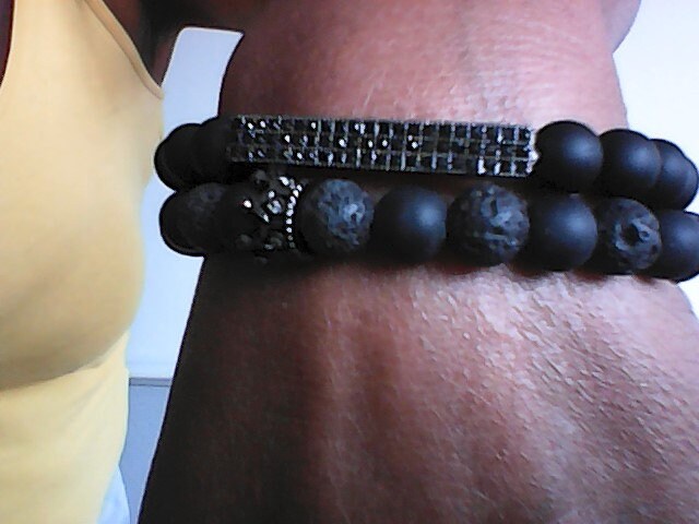 The Dramatic Black Bracelet Set