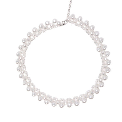 The Double -Tiered Pearl Choker