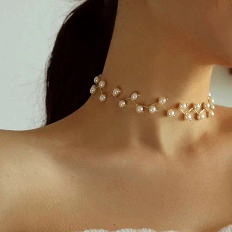 The Handmade Pearl Choker