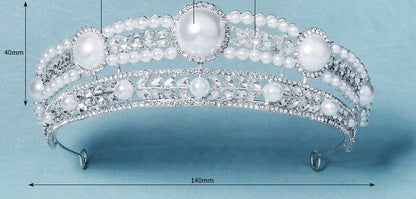 The Double Tiered Tiara Crown