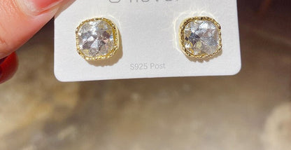 The Stud Gem Earrings