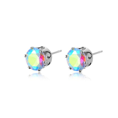 The Shimmering Rhinestone Gem Studs