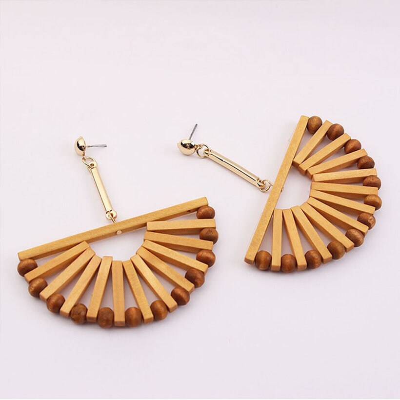 Bamboo Shoots, Earrings