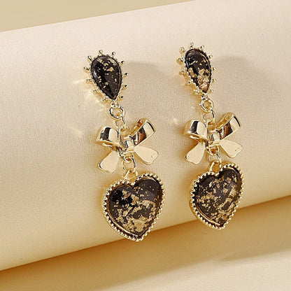 The Vintage Heart Earrings