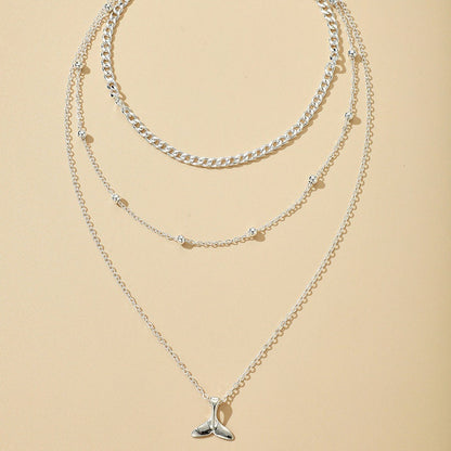 The Three Piece Wishbone Necklace Set