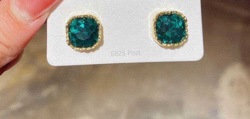 The Stud Gem Earrings