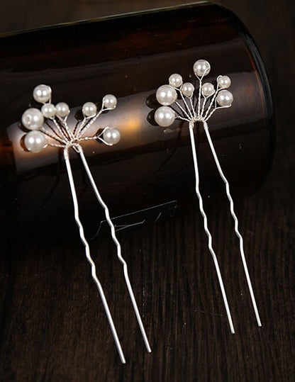 The Petal Pearl Hairpin Set Of Five