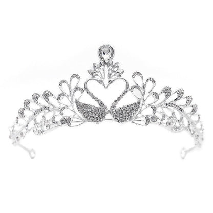 The Kissing Swans Tiara