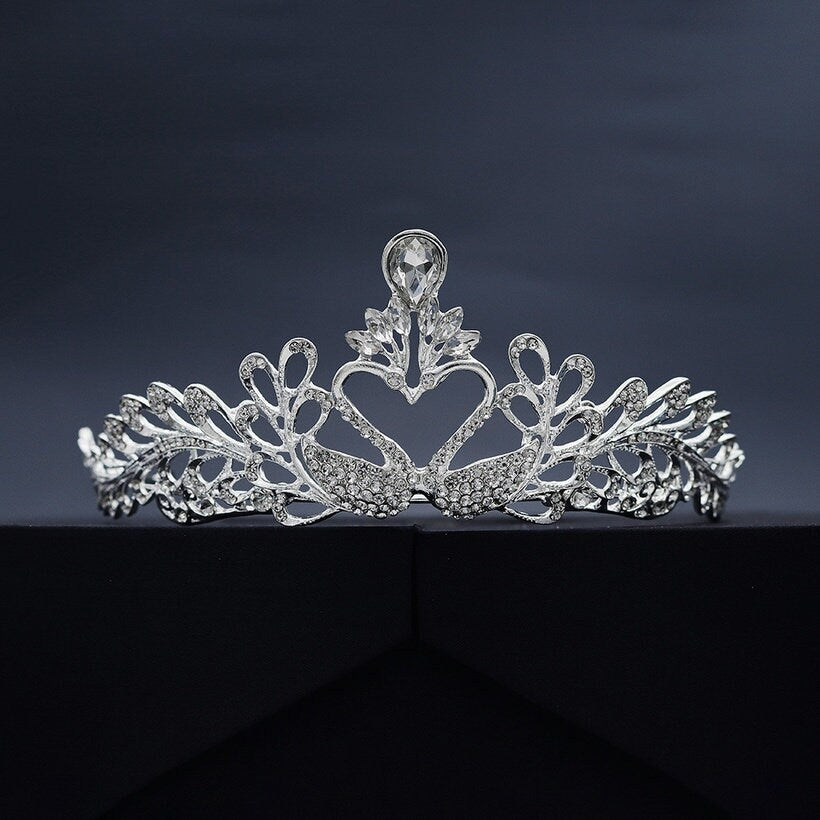 The Kissing Swans Tiara