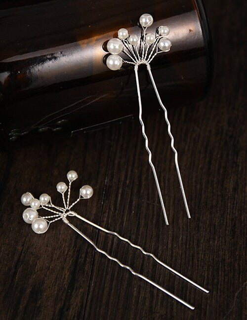 The Petal Pearl Hairpin Set Of Five