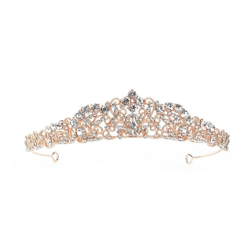 The Rustic Rose Gold Tiara