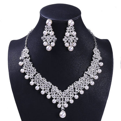 The Sasha Rose Tiara Necklace Set