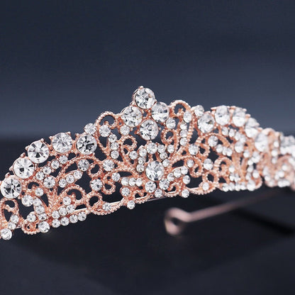 The Rustic Rose Gold Tiara