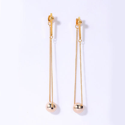 The Drop Ball Earrings