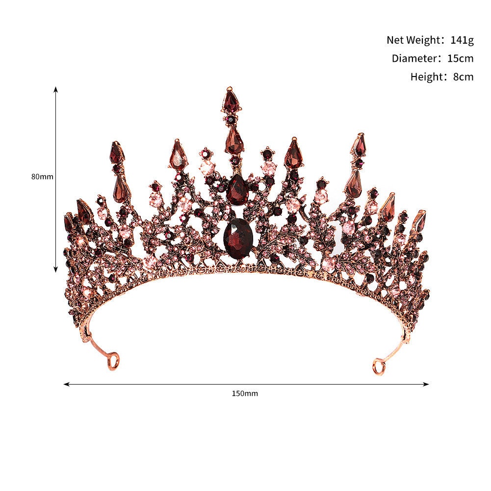 The Fine Wine And Violet Vintage Style Tiara