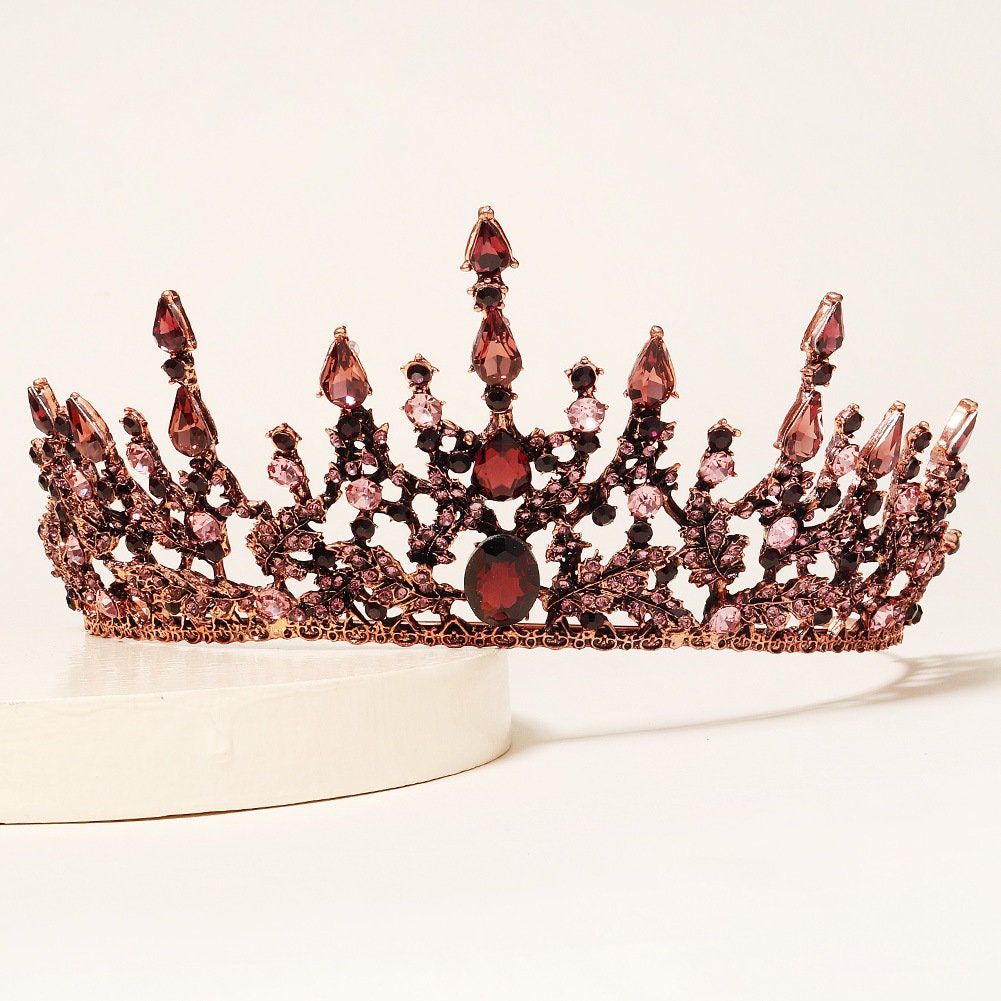 The Fine Wine And Violet Vintage Style Tiara