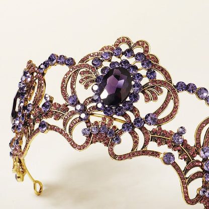 The Royal Purple And Violet Princess Tiara