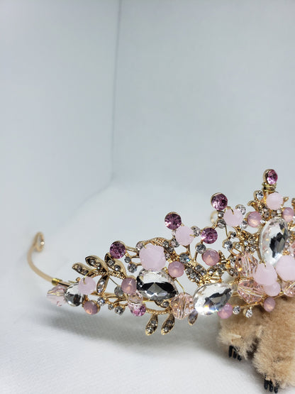 The Children's Pink And Violet Tiara