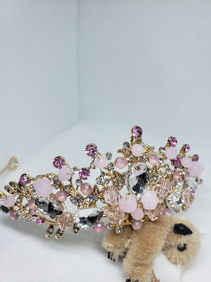 The Children's Pink And Violet Tiara